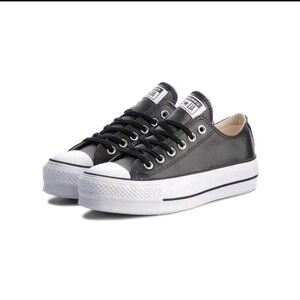 Black Platform Sneakers